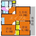 ベリー・オーライCの間取図