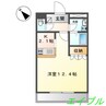 フェアリー壱の口Ａ 1Kの間取り