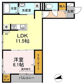 間取図 瀬戸内ハウジングⅡ