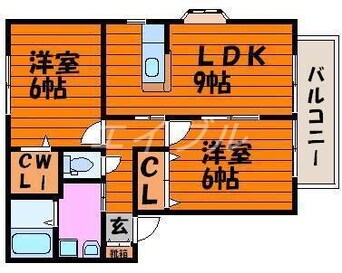 間取図 クスの木　Ｃ棟