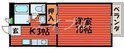 ビーライン川入 A棟の間取図