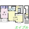 フラン　セゾン 1LDKの間取り
