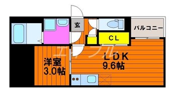 間取図 REGALEST　三波