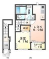 花美月 1LDKの間取り