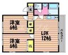 ハートフルユーナⅡ 2LDKの間取り