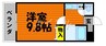アーバンコーポ黒住 1Rの間取り