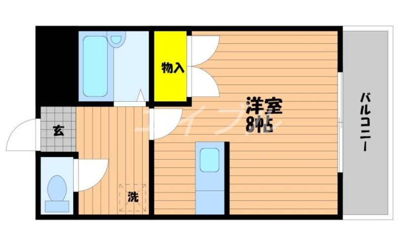 間取図 セントフォレスト北長瀬