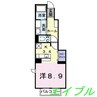 スターライト　Ａ 1Kの間取り