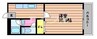 ＪＲＢハイツ倉敷駅前 1Kの間取り