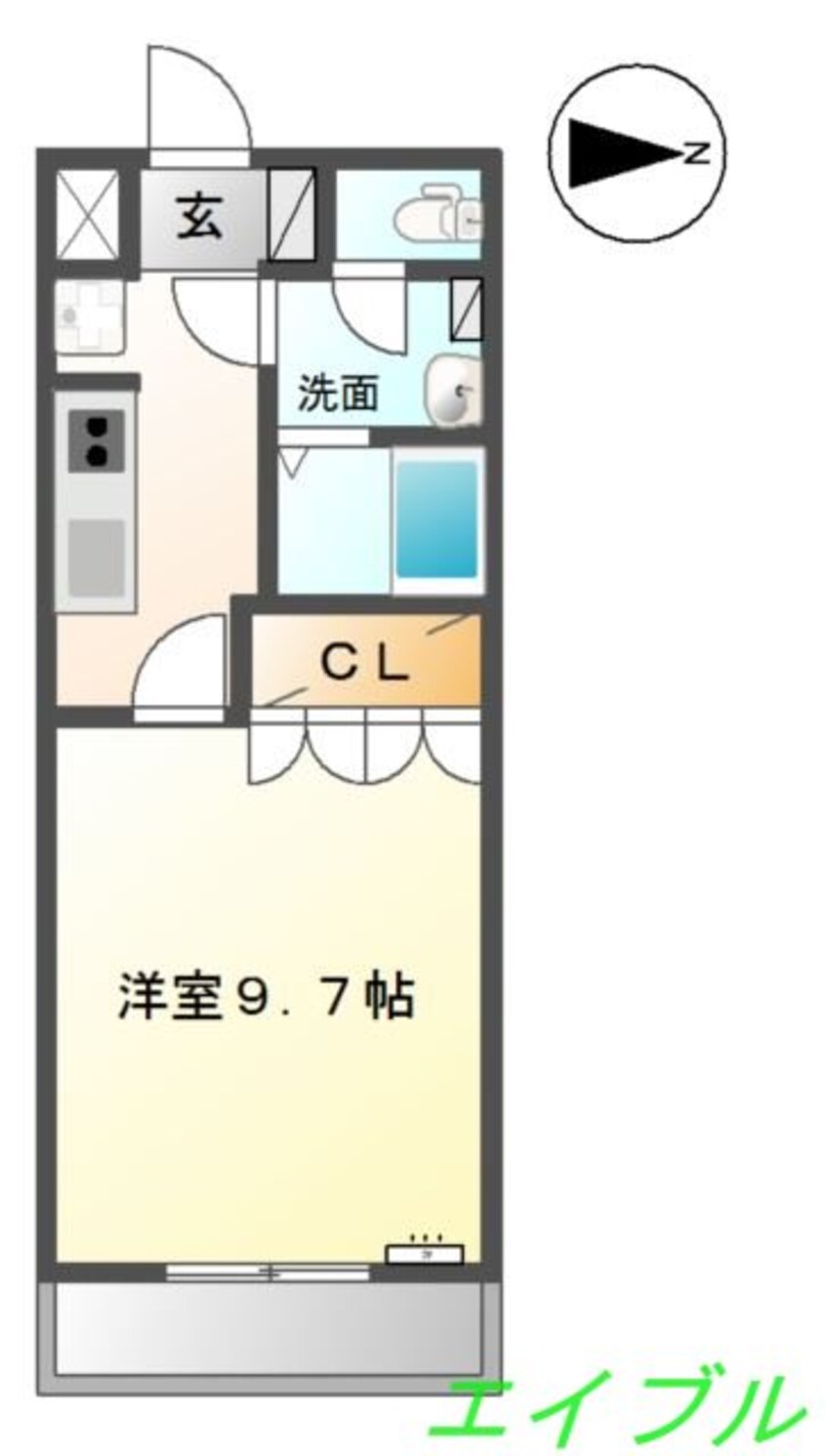 間取図 アイディールＮ