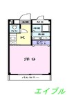 Ｄｅｍａｉｎ 1Kの間取り