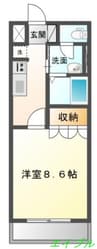 コンフォルト　エスターテ 1Kの間取り