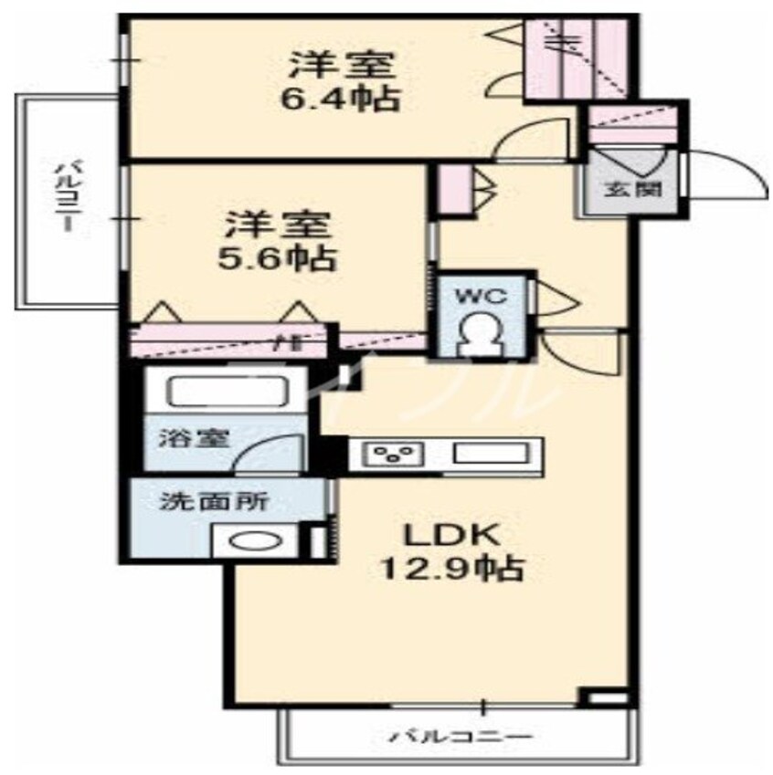 間取図 スカイメロウ（ＢＥＬＳ認証・ＺＥＨ）