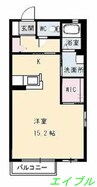 アルトベール青江 1Rの間取り