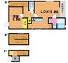 CASA HAMANO 1LDKの間取り