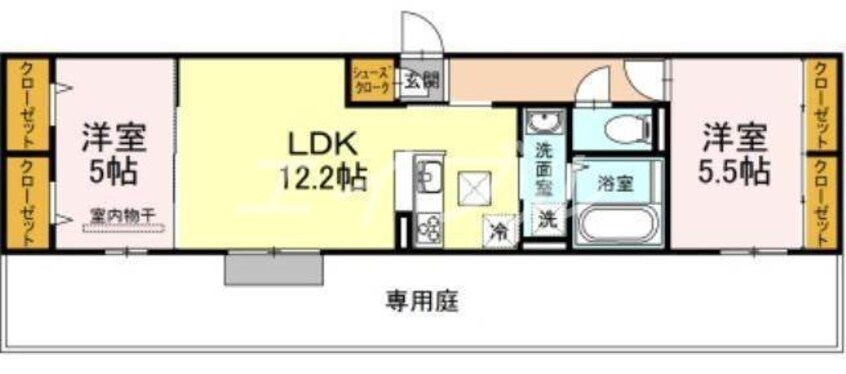 間取図 ヒマワリ