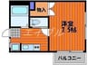 K-プレイス 1Kの間取り