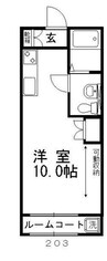 フリーダムSEED 1Rの間取り