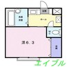 シティ大森 1Kの間取り