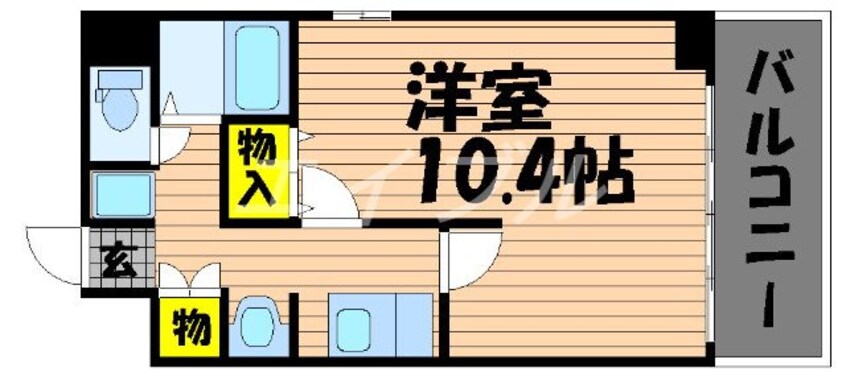 間取図 オーキッドプラザ