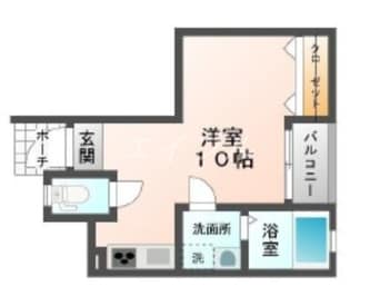 間取図 リバーサイド藤田Ａ棟