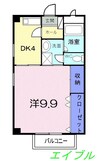ファミール・ビラＡ 1DKの間取り