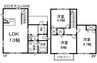 プラージュ　Ａ 3LDKの間取り
