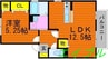 アセーボ 1LDKの間取り