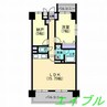 ル・サンク西市 2LDKの間取り