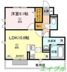 Ma Maison 1LDKの間取り