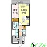 エルドール 1LDKの間取り