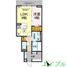 エルドール 1LDKの間取り