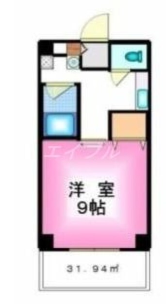 間取図 グランドール新福