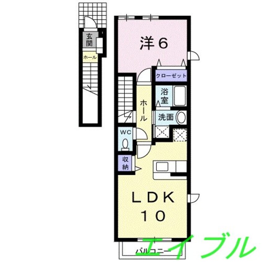 間取図 サンセベリア