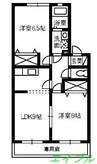ハピネス２１ 2LDKの間取り