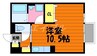 シャルマン 1Rの間取り
