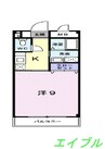 Ｄｅｍａｉｎ 1Kの間取り