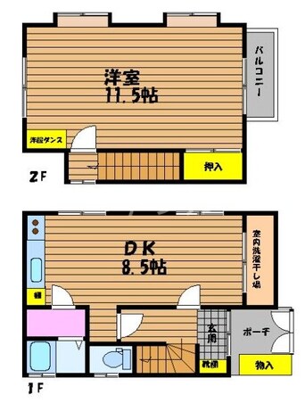 間取図 福田戸建