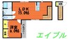 Carrot 1LDKの間取り