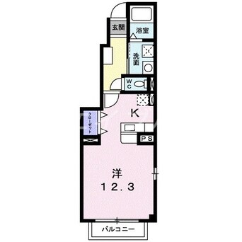 間取図 トライアン・ファント　Ｂ