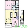 Ｈａｐｐｉｎｅｓｓ　Ｉ 2LDKの間取り