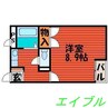 グリーンピア２１ 1Kの間取り