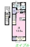ルフレ　Ⅰ 1Rの間取り