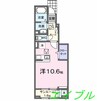 ルフレ　Ⅰ 1Rの間取り