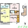 マーメゾン新福 2LDKの間取り