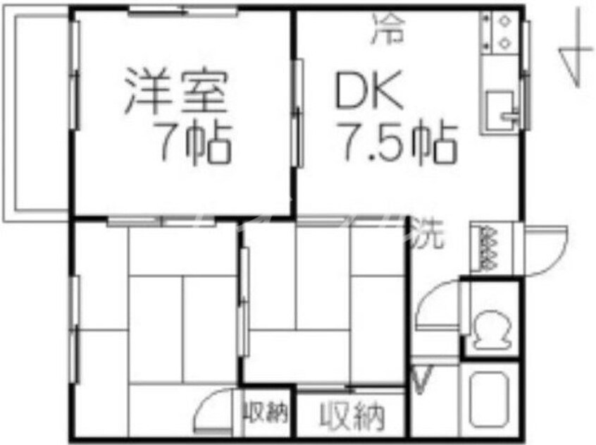 間取図 ヌーベル青江