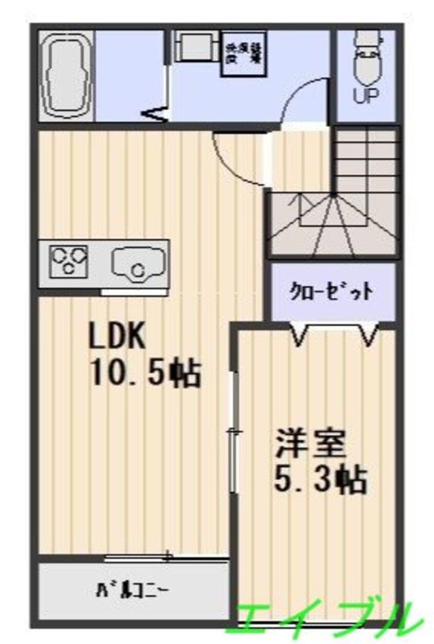 間取図 エクセレンス西花尻