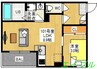 REGALEST 十日市Ⅱ 1LDKの間取り