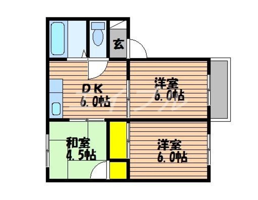 間取図 MKマンションA棟