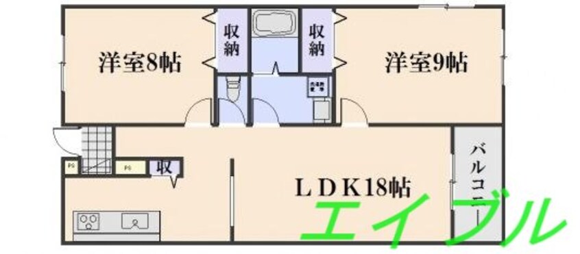 間取図 ライズガーデン参番館